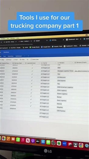 Tools and software to use as a freight dispatcher #freightdispatcher