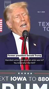 Donald Trump keeps talking about Hannibal Lecter