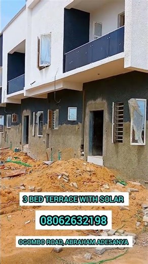 Luxury 3-Bedroom Terrace in Lekki | Opposite Charterhouse British School 🇳🇬