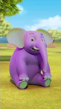 One Fat Elephant, Ek Mota Hathi #shorts #rhymes #preschool #rhymes #cartoon #babysongs #kidsvideos