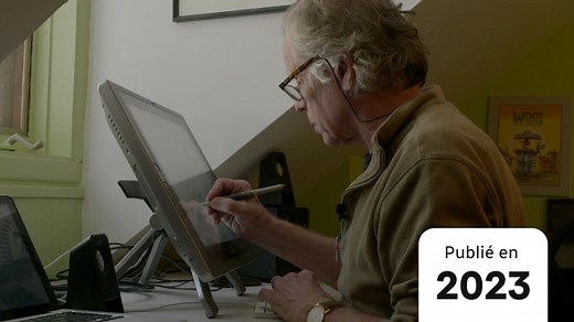 Le quotidien du caricaturiste André-Philippe Côté