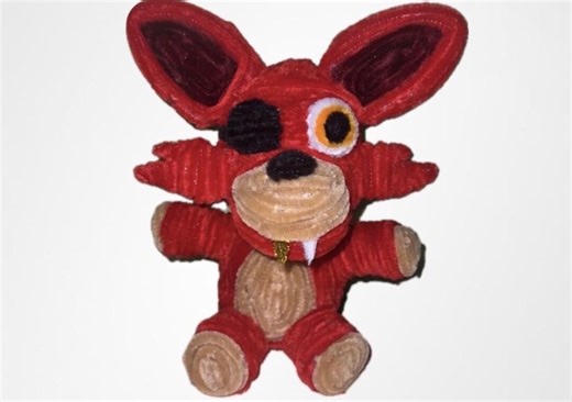 Fnaf Foxy Pipe Cleaner Plushie - Etsy Canada