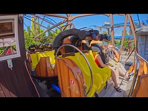 Roller Coaster that Feels Like Public Transport | Viking, Energylandia 2023 (4K) (POV) GoPro HERO 11