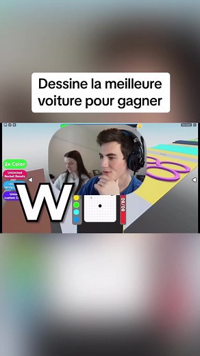 Dessine la meilleure voiture pour gagner dans Roblox. Abonnes toi à ma chaîne Youtube Gaming! #willibed #fyp #robox #willibedgaming