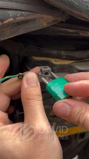 How to connect the battery cable.#DIY #Electrical #Automotive 🔧🔋✨
