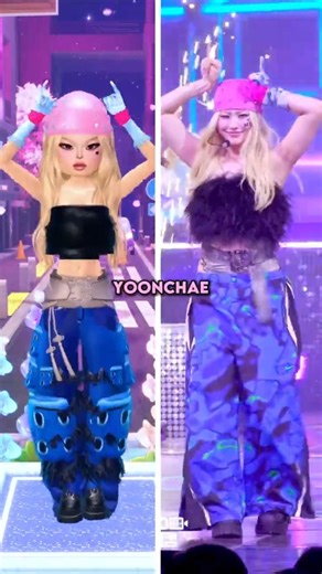 I RECREATED KATSEYE PINKY UP STAGE OUTFITS IN DRESS TO IMPRESS!