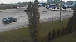 Doorbell camera captures car crash at Monroe County boat club