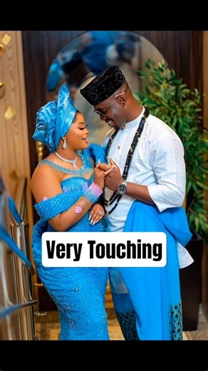 Lady blessed her husband