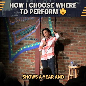How I choose where to perform… 🎟️Tickets and tour dates at henrychocomedy.com | Henry Cho