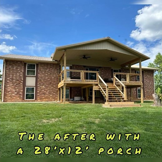 Converted a split level home into a basement rancher! #splitlevel #remodel #splitlevelhouse #wood