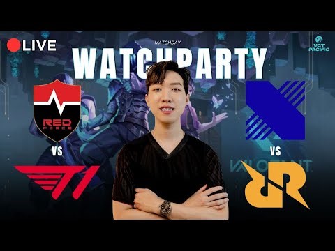 Playoffs วันที่สี่!! | T1 vs NS, RRQ vs DRX | VCT Pacific Watchparty