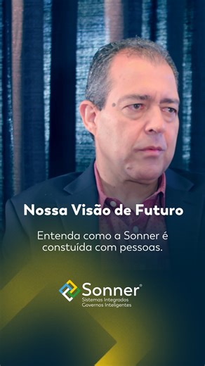 Sonner Sistemas | Trabalhar com tecnologia é sobre pessoas. 👩‍💻💙 Nosso CTO, Jander Tavares, compartilha a visão que move a Sonner. Ser mais do que uma... | Instagram