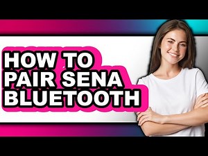 How to Pair Sena Bluetooth (only Way)