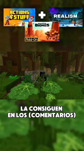 Realistic Biomes and Animations in Minecraft