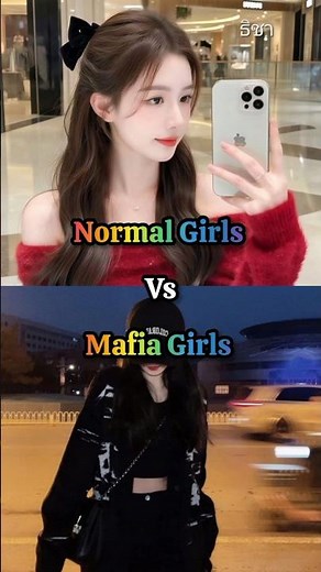 Normal Girls vs Mafia girls ✨😱#mafia #girl #koreangirl #goviral #viral #ytshorts