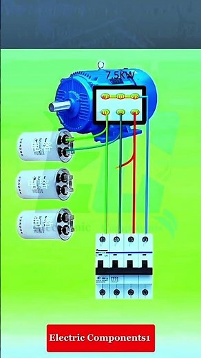 How to convert A Three (3) phase motor a generator #electricmotors #electric