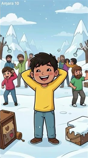 Is Remote Se Time Control Ho Gaya 😳 #cartoon #emtionalstory