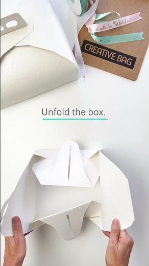 Cake Boxes with Handle - How To Assemble