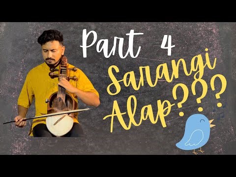 Sarangi Alap // Old style playing .