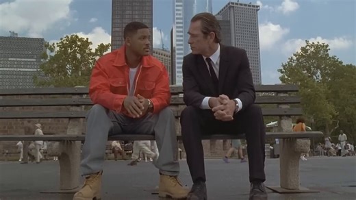Will Smith was paid 5 million dollars for Men in Black (1997). Sonnenfeld blocked the Battery Park sequence over an entire afternoon to nail the lighting on his red jacket against the lower Manhattan skyline. The wardrobe choice was Smith’s own pitch.