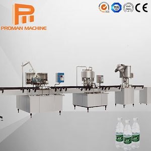 [Hot Item] PLC Control Water Juice Carbonated Soft Drink Production Line with 1500bph Plastic Bottle Washing Filling Capping Machine