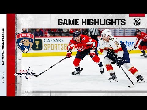 Panthers @ Capitals 4/8 | NHL Highlights 2023