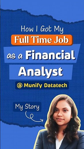Career in Financial Modeling | How I Landed a Full-Time Job?