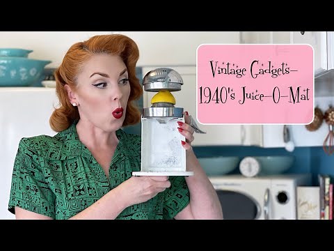 Vintage Gadget- 1940's Juice-O-Mat