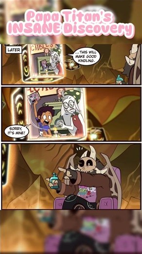 Papa Titan's INSANE Discovery #luznoceda #comicdub #owlhouse #shortvideo #theowlhouse #chill