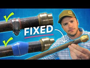 Hopefully you all will find this helpful: here's how to do an emergency fix for a pinhole leak in a copper pipe