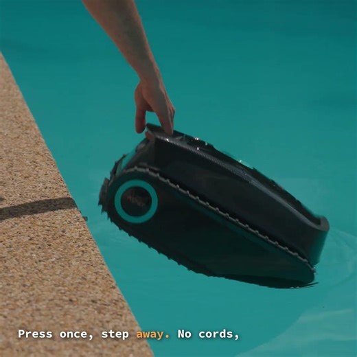 Aiper Scuba SL Cordless Robotic Pool Cleaner - No excess. Just performance.