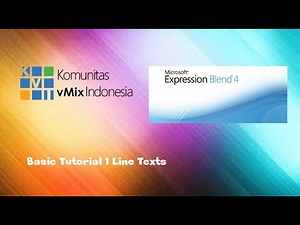 vMix Title XAML With basic animations