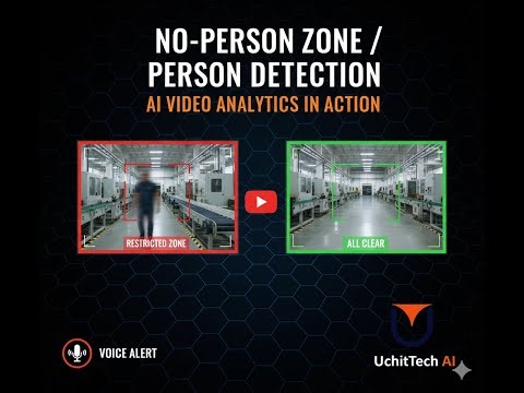 Person Detection: Stop Theft Before They Enter | UchitTech AI No-Person Zone Detection