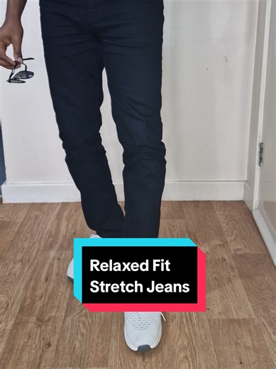Relaxed Fit Stretch Jeans, I'm 5'9 (80kg), 34R #drip #swag #fashion