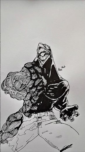 Drawing Nomu from My Hero Academia #NomuDrawing #MyHeroAcademiaArt #AnimeFanart #renart