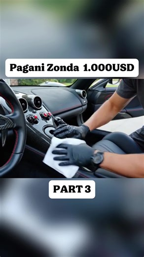 Panagi Zonda Part 3: ASMR Car Cleaning Experience