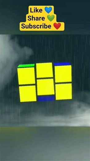 1x2x3 Cube Solved 🔥 😱 | #rubikscube #puzzle #shorts #speedcubing #tricks #trending