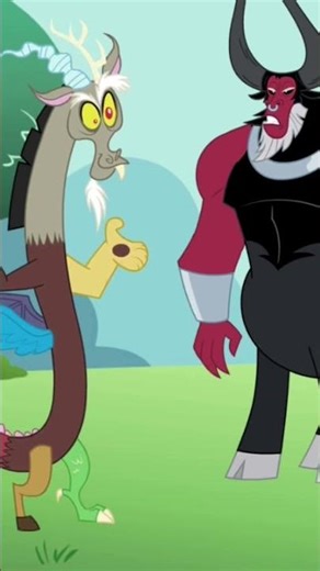 tirek and discord from #mylitlepony have a plan #funnyvideo