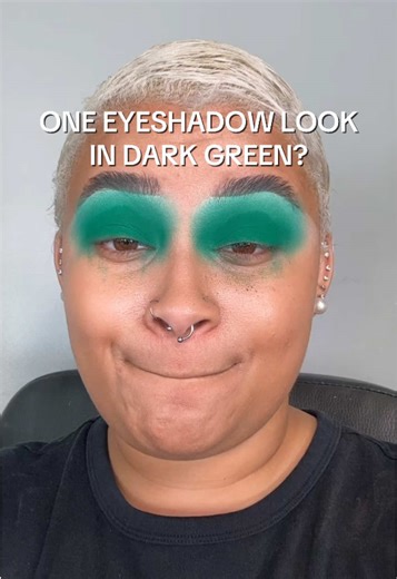 me 🤝 dark one eyeshadow looks! @Anastasia Beverly Hills Eyeshadow Primer @BEAUTY BAY Bright 2.0 Palette @NYX Professional Makeup Jumbo Eye Pencil in Milk #oneeyeshadowlook #greeneyeshadowtutorial #greeneyeshadow #easyeyeshadowtutorial