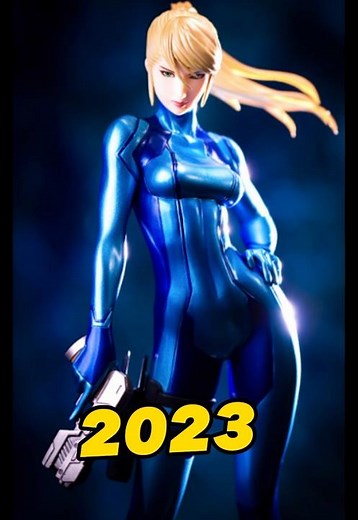 Evolution of Samus Aran Zero Suit 1986 - 2023