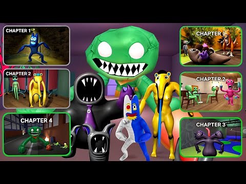 Blue Monster Life Challenge VS Pink Monster Life Challenge All Chapters