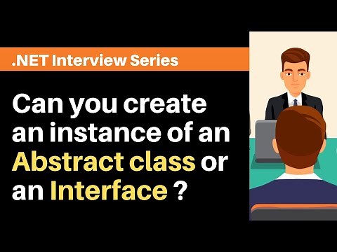 Can you create an instance of an Abstract class or an Interface ?