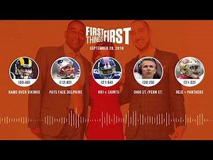 First Things First audio podcast(9.28.18) Cris Carter, Nick Wright, Jenna Wolfe | FIRST THINGS FIRST