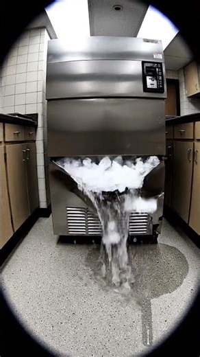 Ice Machine EXPLODES with Water! 🧊🌊