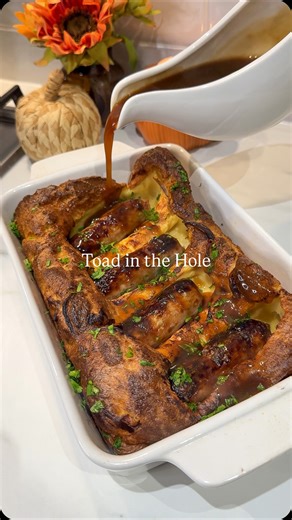 14K views · 136 reactions | TOAD IN THE HOLE Nice easy recipe for...