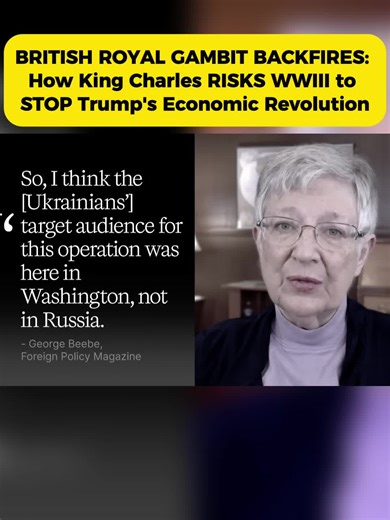 BRITISH ROYAL GAMBIT BACKFIRES: How King Charles RISKS WWIII to STOP Trump's Economic Revolution #british #backfire #news #breakingnews #usa