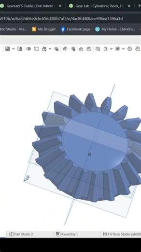 Level Up Your Gear Design with Gear Lab #onshape #gears #cad #customtools #bevelgear #ytshorts #tips