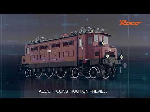New Roco HO Swiss Ae3/6 Electric Locomotive
