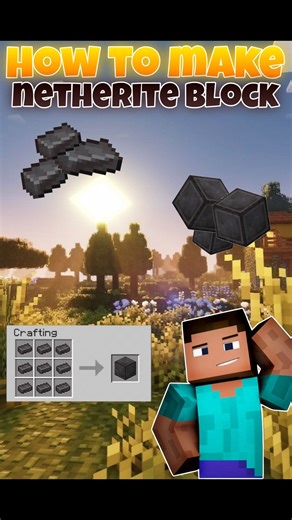 TOO KYA TUMHE PATA HAI. (EP-5) #shorts #minecraft #funny #netherite #netheriteblock