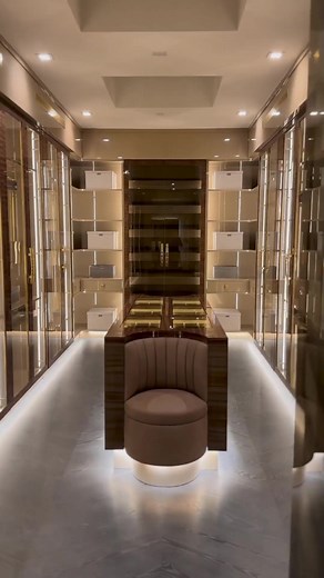 Luxury Walk-in Closet Design Ideas | Glass Door Wardrobe | Beautiful View